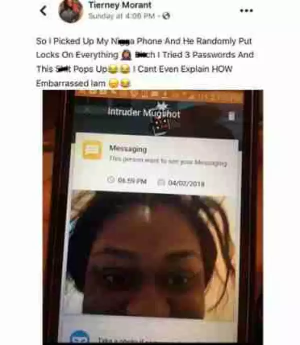See What Happened When This Lady Tried To Unlock Her Boyfriend